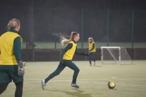 博罗女足在节日期间持续训练，备战未来挑战