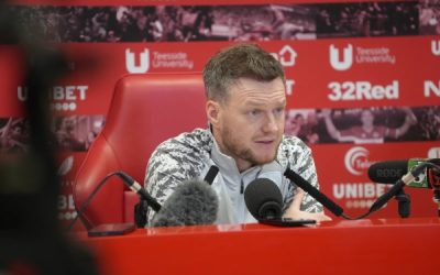 金·赫尔伯格赛前媒体发布会：米德尔斯堡对布莱克本流浪者